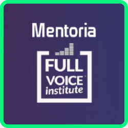 Logotipo das aulas de canto Full Voice