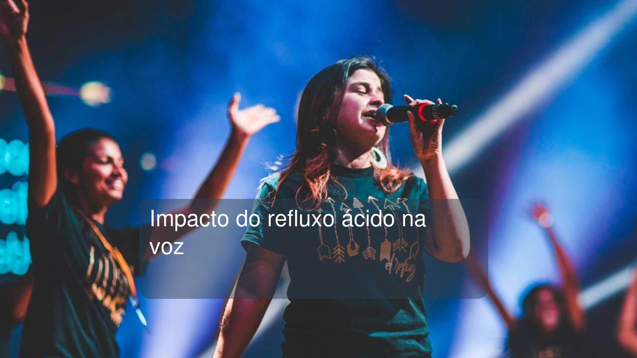 Impacto do refluxo ácido na voz